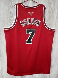 CHICAGO BULLS BEN GORDON JERSEY ADIDAS SWINGMAN BASKETBALL NBA MENS SIZE XXL - Picture 1 of 18