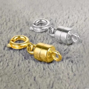 10x Hook Jewelry Making Supplies Magnetic Clasps Necklace Bracelet Connector - Picture 1 of 14