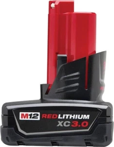 Milwaukee M12 12-Volt Lithium-Ion XC Extended Capacity 3.0 Ah Battery - Picture 1 of 6