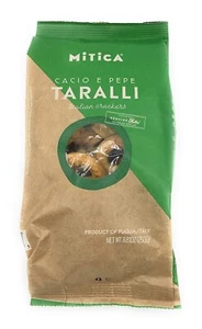 Mitica Taralli Cacio E Pepe ,italian Crackers ,Product of puglia ,Itlay  8.81 OZ - Picture 1 of 4
