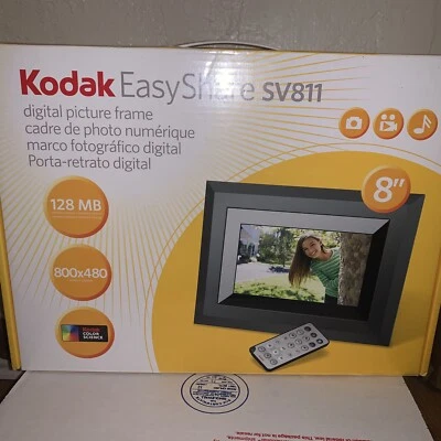 New Kodak EasyShare SV811 8" Digital Picture Frame (Tested) [Read Description] - Image 1 of 4