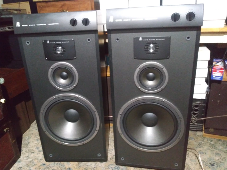 Протестированные и работающие акустические колонки 1991 Acoustic Research AR SRT-330 3 направления 12 дюймов вуфер - Изображение 1 из 4