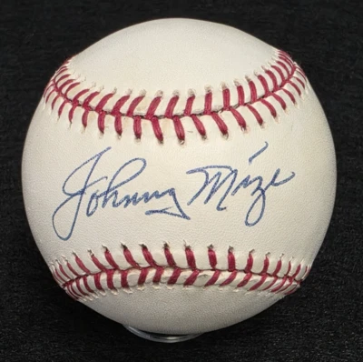 JOHNNY MIZE Signed Official MLB Baseball-HOF-NEW YORK YANKEES-JSA - Image 1 of 4