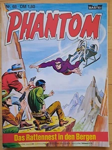 Phantom Nr.68 - TOP Z1 Krimi Thriller COMICHEFT BASTEI Lee Falk - Picture 1 of 3
