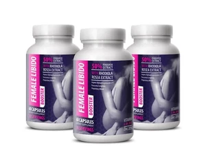 Mejora del estrógeno femenino - POTENCIADOR DE LA LIBIDO FEMENINA - 3 botellas 180 cápsulas - Imagen 1 de 12