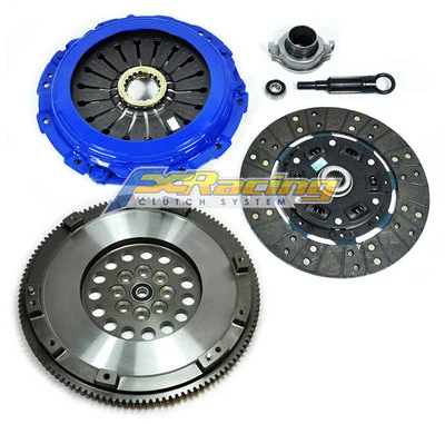 KIT DE EMBRAGUE ORGÁNICO FX y volante de carrera para 2004-2017 SUBARU IMPREZA WRX STi EJ257 Foto 1 de 3