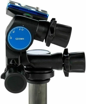 BENRO PRO GD3WH 3-Way Geared Head Tripod Head for camera shooting - Image 1 of 4