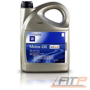 ORIGINAL OPEL 5 L GM 0W-20 OV0401547 MOTORÖL FÜR ACEA C5 API SN+ - Bild 1 von 1