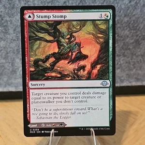 MTG Stump Stomp / Burnwillow Clearing Modern Horizons 3 Set #259 NM Fresh Pull - Picture 1 of 2