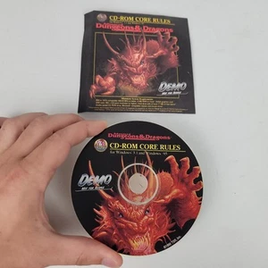 Advanced Dungeons & Dragons: Core Rules (versione demo) (CD-ROM PC) - Foto 1 di 3