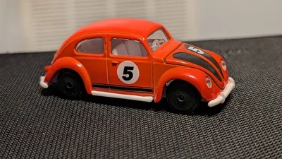 Buggy Majorette Volkswagen Beetle Vintage #5 Naranja Slug 1/64 Suelto Foto 1 de 4