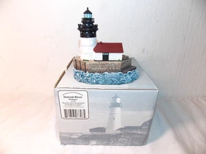 SIGNIERT B. Younger 2007 Harbour Lights Leuchtturm Detroit River Michigan #696 - Bild 1 von 2
