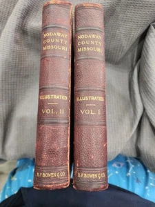 History of Nodaway County Missouri - 1910 volume Set - 1st ed - Picture 1 of 18