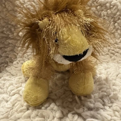 Ganz Lion Plush Stuffed Animal Shaggy Yellow Brown, 9-inch - Image 1 of 4