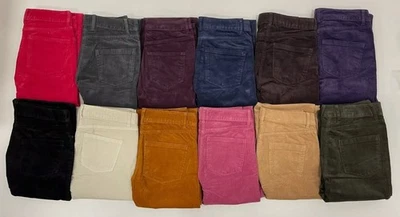 Ladies Straight Corduroy Trousers Cords Jeans Sienna Cotton Marks Stretch - Image 1 of 4