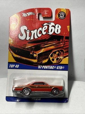 Hot wheels  1/64 🇨🇵 Since68  67 Pontiac GTO #15/40 mainline 2008 - Photo 1/4