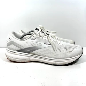 Brooks Ghost 15 Herren Größe 13 Schuhe Oyster Weiß Laufen Turnschuhe 1103931D184 - Bild 1 von 10