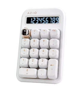 AZIO IN103-US IZO NUMBER PAD/STANDALONE CALCULATOR-WT - Picture 1 of 2