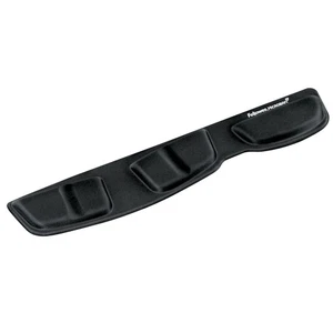 Fellowes Fabrik Keyboard Palm Support Black Black Support - Photo 1/8