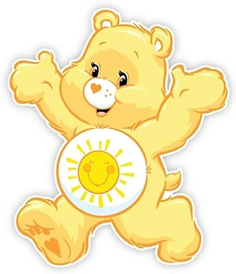 Funshine Care Bear Iron On Transfer - Camiseta + Telas de colores claros y oscuros #11 Foto 1 de 4