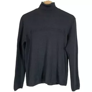 Vintage Gucci Womens Sweater Size Medium Turtle Neck Wool Silk Designer Luxury - Picture 1 of 8