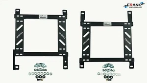 2x Crank Motorsport Nissan 370Z Seat adapter rail suit BRIDE RECARO SPARCO - Picture 1 of 12