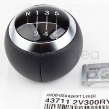 Genuine Oem Leather Gear Shift Knob Lever 6-Speed For Hyundai Veloster 2014-2016