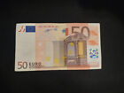 Banconota 50 euro 2002 con firma Duisenberg serie X - SPLENDIDA