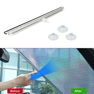 Parabrisas delantero para automóvil visera parabrisas retráctil SUV ventana cubierta de bloque plegable - Imagen 1 de 9