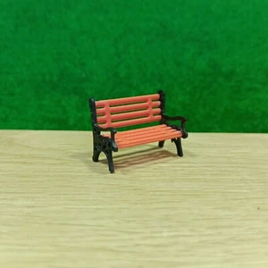 Ekstra Model 10 Pcs of O Scale 1:50 Park Chair Bench Settle - Colors Available - Picture 1 of 16