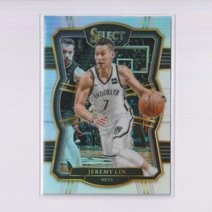 2017-18 Panini Select Silver Prizms Premier Level #179 Jeremy Lin