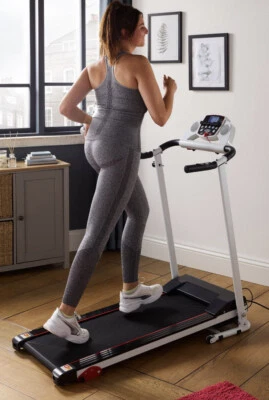 Electric Treadmill Foldable & Compact LCD Monitor Distance Time & Calories - Image 1 of 4
