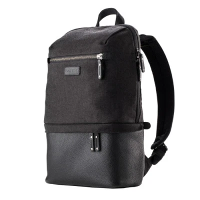 Tenba Cooper 15 Slim Backpack Luxury Canvas with Leather Accents - Image 1 of 4