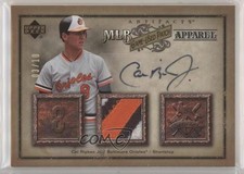 2006 Upper Deck Artifacts MLB Apparel /10 Cal Ripken Jr #MLB-CR Patch Auto HOF