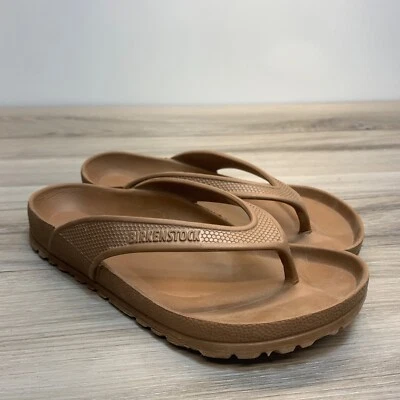 Sandalias Birkenstock Essentials Unisex Gizeh EVA Marrón Mujer Talla 5 EU 36 Foto 1 de 4
