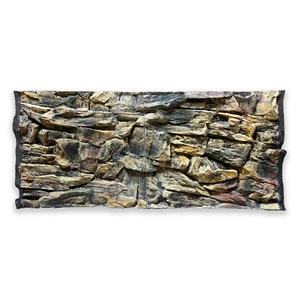 Aquariumrückwand in 3D Rock 120x60cm Felsnachbildung Malawi Stein Handarbeit NEU - Bild 1 von 9