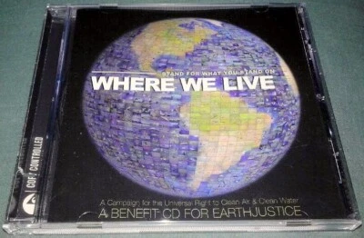 WHERE WE LIVE-CD-(Norah Jones,Los Lobos,Bob Dylan,Willie Nelson,Tina Turner With - Image 1 of 2