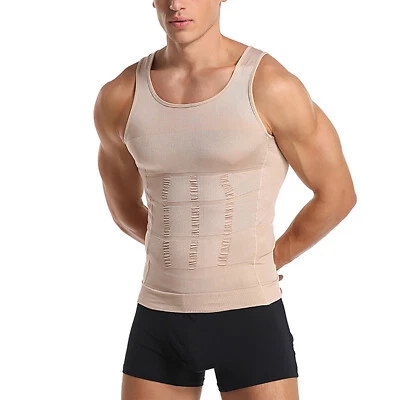 FAJAS PARA HOMBRES FAJA REDUCTORA DE HOMBRE HOMBRE MODELADOR CORPORAL ABDOMEN CONTROL TANQUE Foto 1 de 4