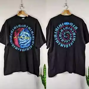 Vintage Genesis Merch 1992 We Can't Dance Double Side T-Shirt - Picture 1 of 2