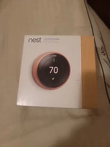 Nest Learning Thermostat 3rd Generation WiFi - Copper (T3021US)™ - Picture 1 of 12