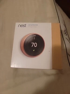 Nest Learning Thermostat 3rd Generation WiFi - Copper (T3021US)™ - Image 1 of 4