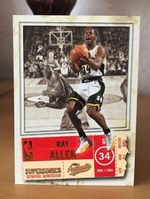 2004-05 FLEER AUTHENTIC PARALLEL RAY ALLEN /100
