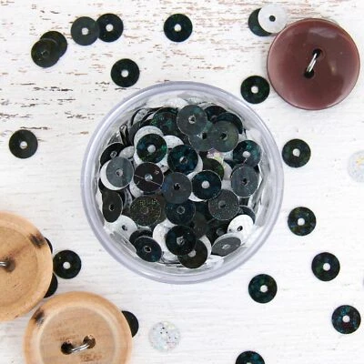 LENTEJUELAS SUELTAS HOT FIX - ACABADO HOLOGRÁFICO DE 4 MM Y 6 MM - 720 POR PAQUETE - 14 COLORES Foto 1 de 4