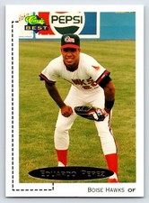 1991 Classic Best Eduardo Perez #BC20 Gold Bonus Card Minor League Boise Hawks