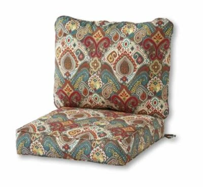 Nuevo Juego de almohadillas para respaldo de asiento profundo para silla de exterior muebles de patio baratos duraderos Foto 1 de 4