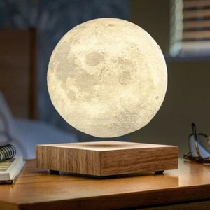 Levitating Moon Lamp - Picture 1 of 4