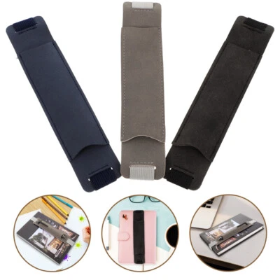 3Pcs Leather Case Holder Sleeve Single Pen Holder for School Home Storage - Image 1 of 4