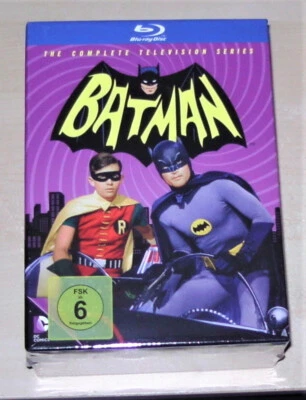 BATMAN DIE KOMPLETTE SERIE KOMPLETT REMASTERED BLU RAY IM SCHUBER NEU & OVP - Bild 1 von 4