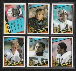 1984 Topps New Orleans Saints Team Set (11) Rickey Jackson radiocontrol, Morten Andersen - Imagen 1 de 2