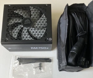 ๐ฅ Power Supply CORSAIR RM750x Certified wth complete set of cables - Afbeelding 1 van 10